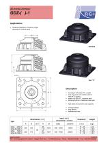 vibration damper GDZ-( )-1 - 2