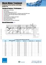 Peripheral Traction Clarifiers with Sludge Suction PTA - 2