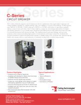 C-Series Circuit Breaker - Carling Technologies - PDF Catalogs ...