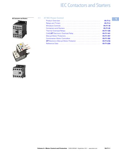 IEC Contactors and Starters_2013