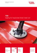 TDD Sealing for trapezoidal sheet metal roof-1