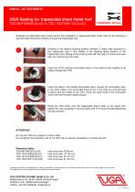 TDD Sealing for trapezoidal sheet metal roof-3