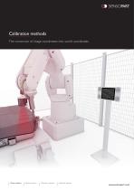 Calibration methods The conversion of image coordinates into world coordinates - 1