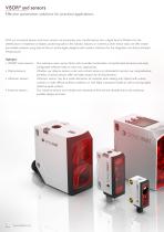 Product overview SensoPart Innovative sensors and vision sensors for factory automation - 2