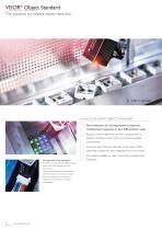 VISOR® Product Overview VISOR® vision sensors for factory automation - 8