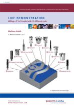 LIVE DEMONSTRATION Milling a 2.5 x D model with 10 different tools