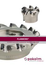 PLANWORX® - High-efficient face-milling cutter with an extreme smoothness