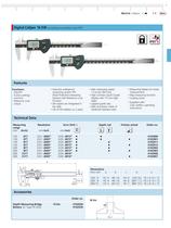 MarCal Waterproof Digital Caliper 16 EW according to IP67-2