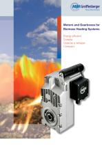 Motors and Gearboxes for Biomass Heating Systems-1