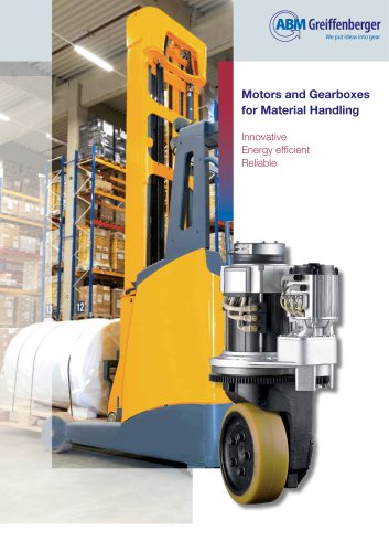 Motors and Gearboxes for Material Handling