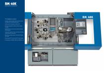 Brochure cam-controlled multi-slide machine RM series - 3