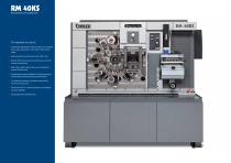 Brochure cam-controlled multi-slide machine RM series - 5