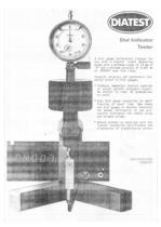 Dial indicator tester MPG-1