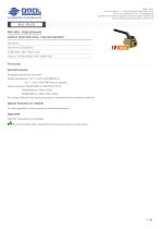 Carbon steel ball valve - manual operated-1