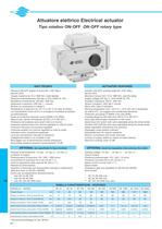 ELECTRICAL ACTUATOR AE - 1