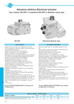 ELECTRICAL ACTUATOR EA-1