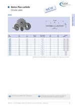 Circular blade saw/ circular knives side milling cutters - 9