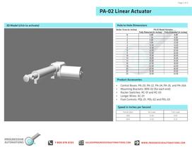 PA-02 Linear Actuator - 2