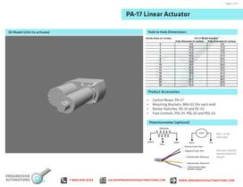 PA-17 Heavy Duty Linear Actuator - 2