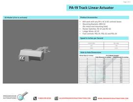 PA-19 Track Linear Actuator-2