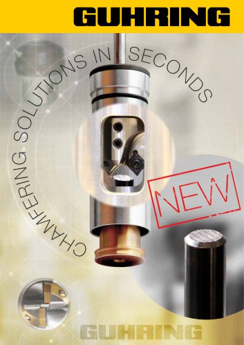 GE 100 - Chamfering solutions in seconds