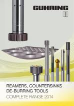 REAMERS, COUNTERSINKS DE-BURRING TOOLS - 2014-1