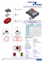 Elements of Regulation and Control for Pneumatic Actuators - 19