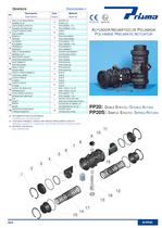 Rotatory Pneumatic Actuators - Polyamide - 11