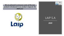 LAIP S.A New products for 2020-2