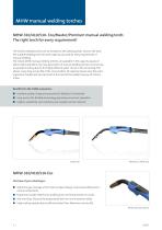 MHW manual welding torches Eco/Master/Premium-2