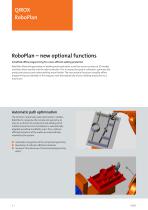 QIROX RoboPlan – new optional functions - 2