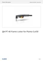 QN PT 40 Flame cutter for Plama Cut30-1