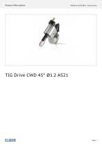 TIG Drive CWD 45° Ø1.2 AS21 - 1