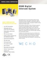 ECHO Digital Intercom System - 1