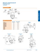 www.edwardssignaling.com 1-148 TM VISUAL SIGNALS 1 Beacons: Explosionproof Flashing Xenon 116 Series - 2