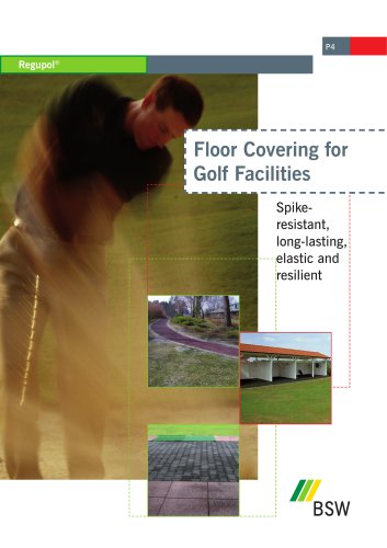 Floor Coverings for Golf Facilities