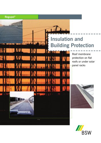 Regupol® Insulation and Building Protection