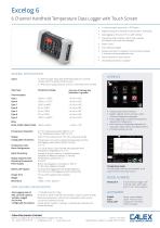 Excelog 6 data sheet - 1