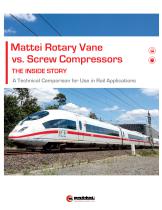 Mattei Rotary Vane vs. Screw Compressors - 1