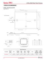 TP01 Series Multi-Touch Resistive Touch Screens with Smooth, Light Operation-10