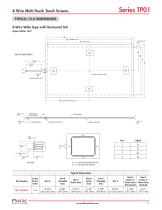 TP01 Series Multi-Touch Resistive Touch Screens with Smooth, Light Operation-11