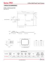TP01 Series Multi-Touch Resistive Touch Screens with Smooth, Light Operation-6