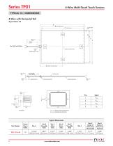 TP01 Series Multi-Touch Resistive Touch Screens with Smooth, Light Operation-8