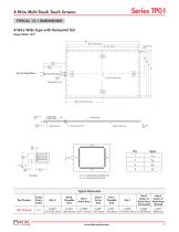 TP01 Series Multi-Touch Resistive Touch Screens with Smooth, Light Operation-9