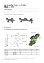 Conductor Rail System for Shuttles Multi Line Program 0835 - 10