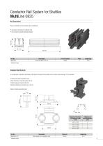 Conductor Rail System for Shuttles MultiLine 0835 - 9