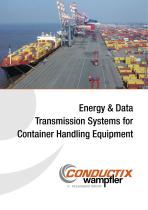 Energy & Data  Transmission Systems for  Container Handling Equipment - 1