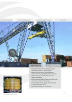 Energy & Data  Transmission Systems for  Container Handling Equipment - 9