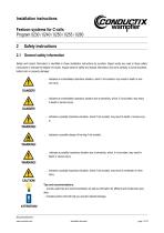 Festoon systems for C-rails Program 0230 / 0240 / 0250 / 0255 / 0260 - 7