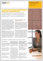 livraiGestion des approvisionnements avec SAP ® Business One - 1